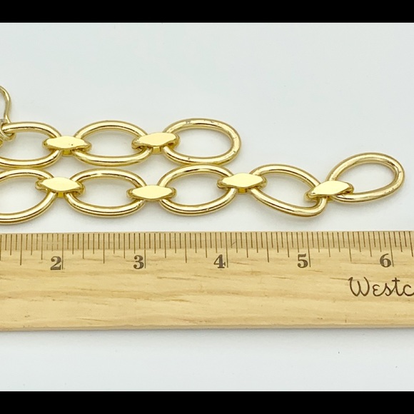 Vintage Belt Faux Pearl Gold Chain Classic 80’s - Picture 6 of 7